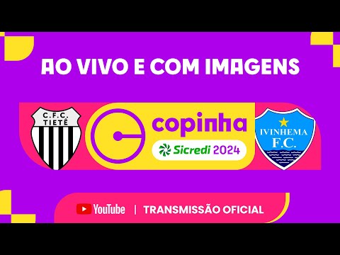 JOGO COMPLETO: COMERCIAL (TIETÊ) X IVINHEMA FC (MS) | PRIMEIRA FASE | COPINHA SICREDI 2024