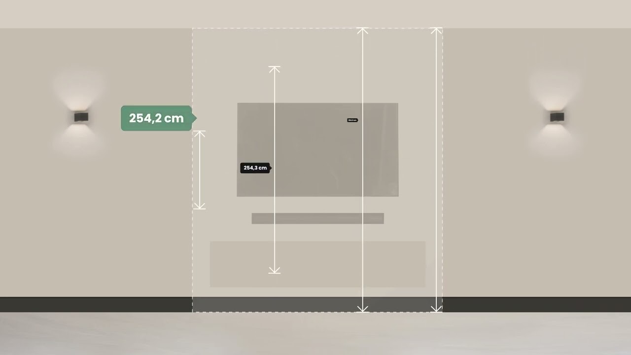 Instructievideo over het inmeten van je TV-wand op maat