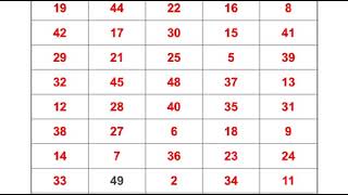 MENTAL FOCUS GRIDS - CONCENTRATION GRID (www.tryconcentrationgrid.com)