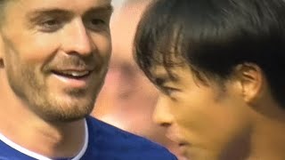 ブライトン対エヴァートンを見る三笘男子