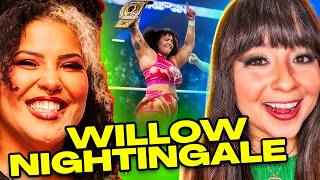 Willow Nightingale on Winning the AEW Womens Championship & Heading To All In Against Mercedes Monè