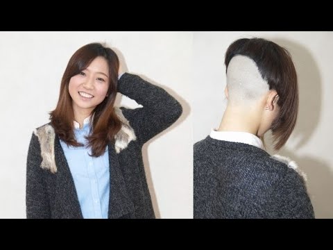 【スペシャルボブ】バッサリイメチェン Haircut long to short BOB  【刈り上げボブ】  　　 DT-475　　　#haircut #刈り上げ女子 #ショートヘア  #断髪