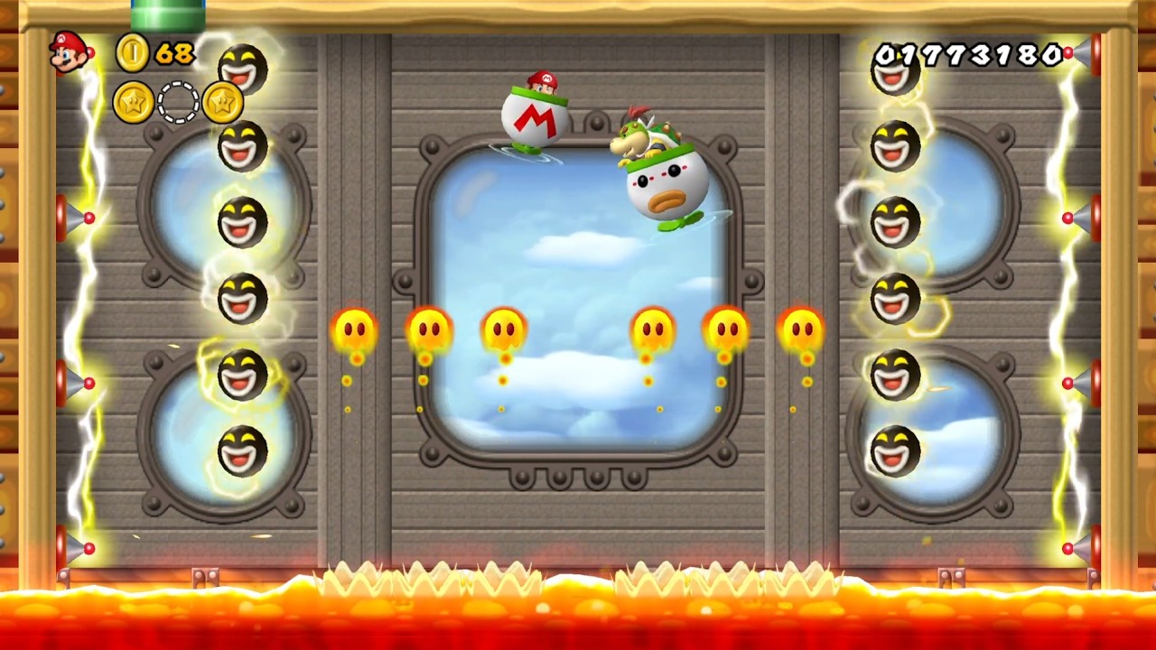 The BEST Boss Fight in Harder Mario Bros Wii - YouTube