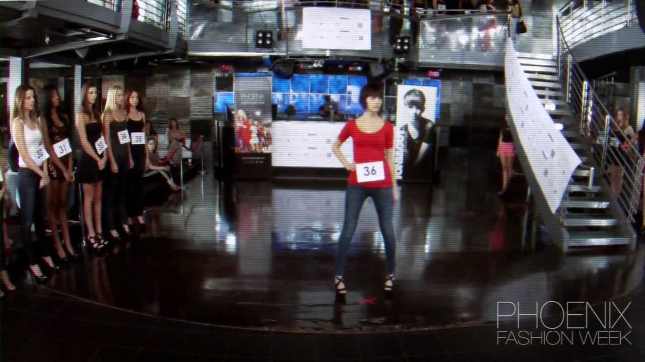 Phoenix Fashion Week's No7 Model of the Year Search 2013 - YouTube