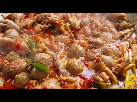 Resep Bakso Ceker Mercon