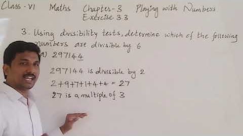 6th grade Maths Exercise 3.3 (part 2)