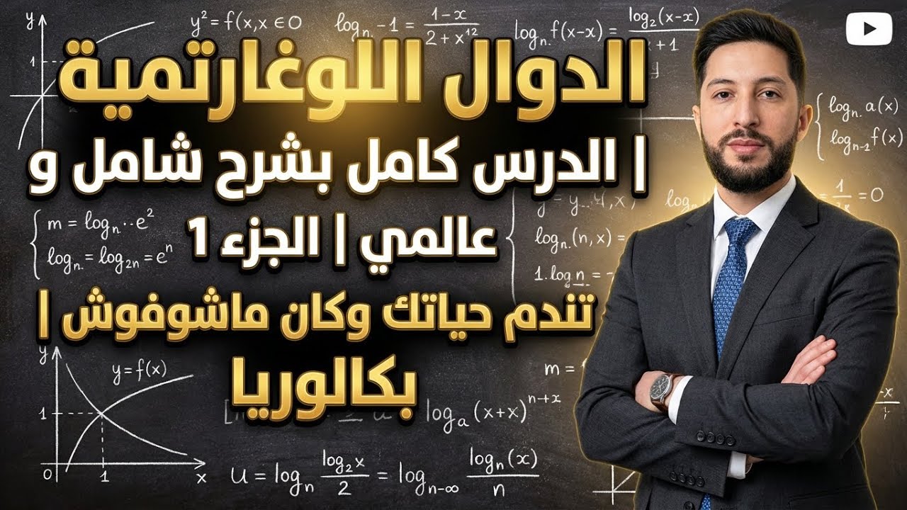 الدالة اللوغارتمية | بكالوريا