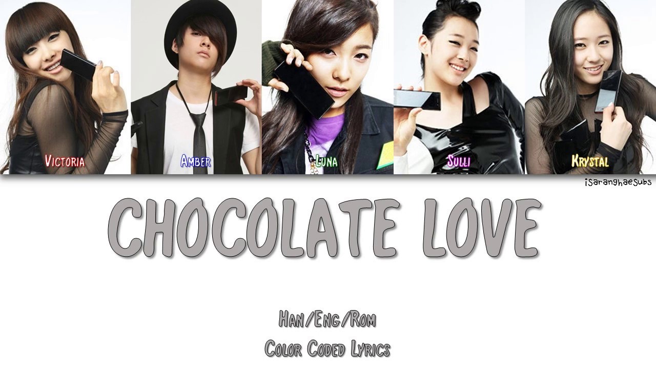 F(X) - CHOCOLATE LOVE (ELECTRO POP VER.) [Color Coded Han|Rom|Eng