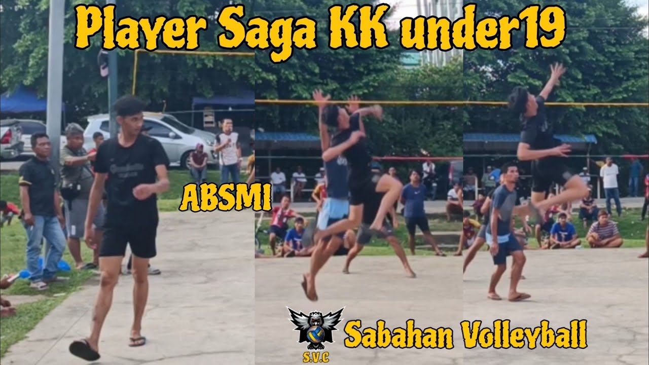 Absmi Player Saga Kota Kinabalu Under 19 Sabahan Volleyball YouTube