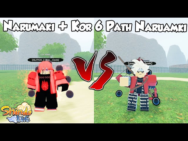 ROBLOX Shindo Life Narumaki Six Paths and any spinnable Bloodline farming  service + (FREE PS FOR A MAP OF YOUR CHOICE) Pls read description!, Video  Gaming, Video Games, Others on Carousell