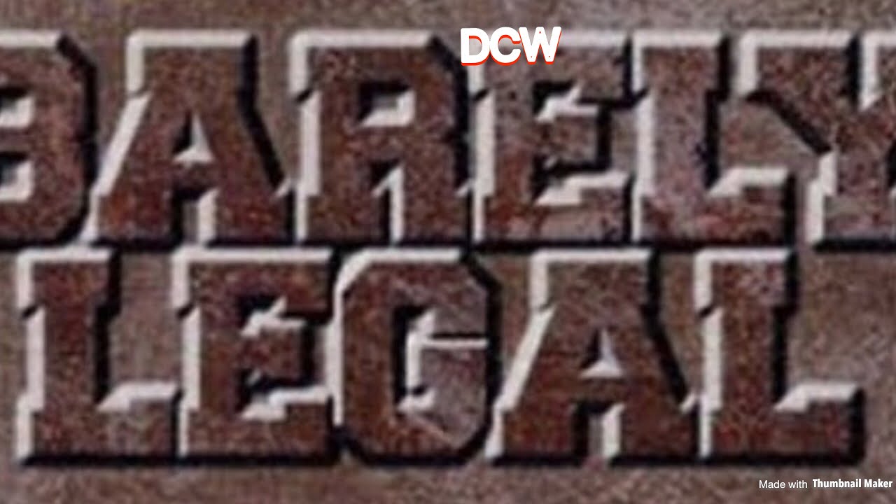 DCW barely legal card rundown can't wait for this to happen