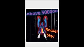 Rocket Sky! High Score | Above 500000 screenshot 3