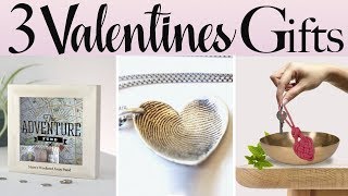 3 Valentines day gifts - 3 EASY Ideas for him and her