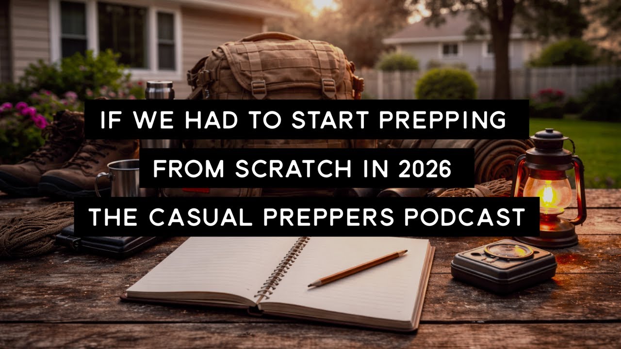 If We Had to Start Prepping from Scratch in 2026