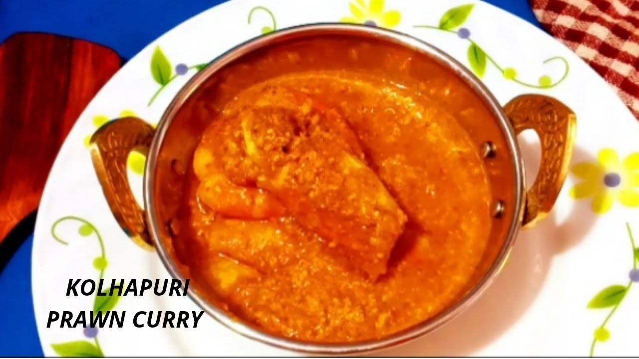 Must try -Kolhapuri Prawn Curry | Prawn Kolhapuri Recipe | Recipe of ...