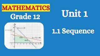 Grade 12 Math's - Unit 1 - What is Sequence 