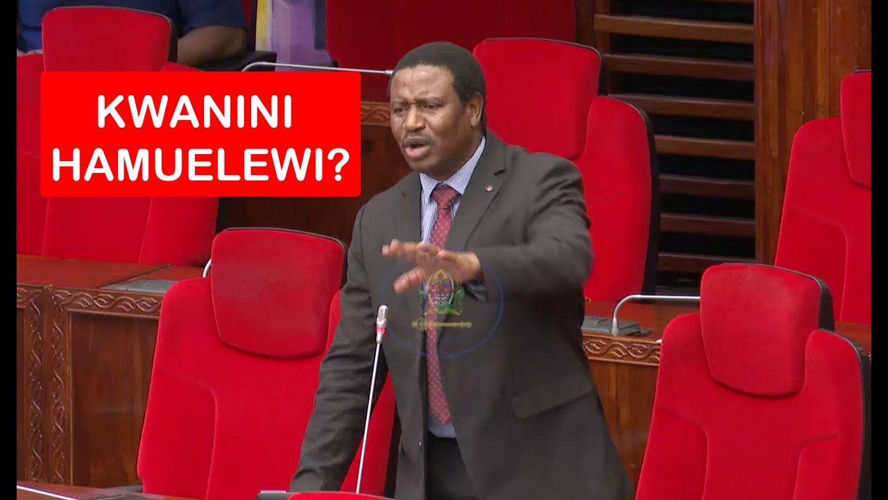 MBUNGE KITANDULA APANDISHWA HASIRA BUNGENI “MUAMBIWE NA NANI MUELEWE?, TUNASIKITISHWA”