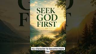 Seek God First | A Prayer for a Heart That Longs for Him#prayer#motivation #faith