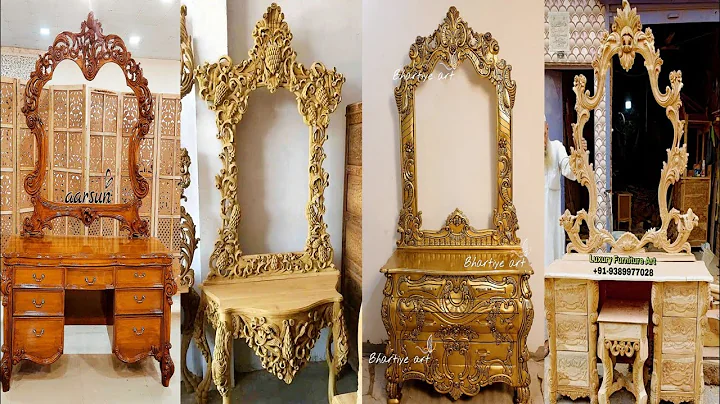 Wooden modern dressing table design 2025 | Latest top 20 dressing table design