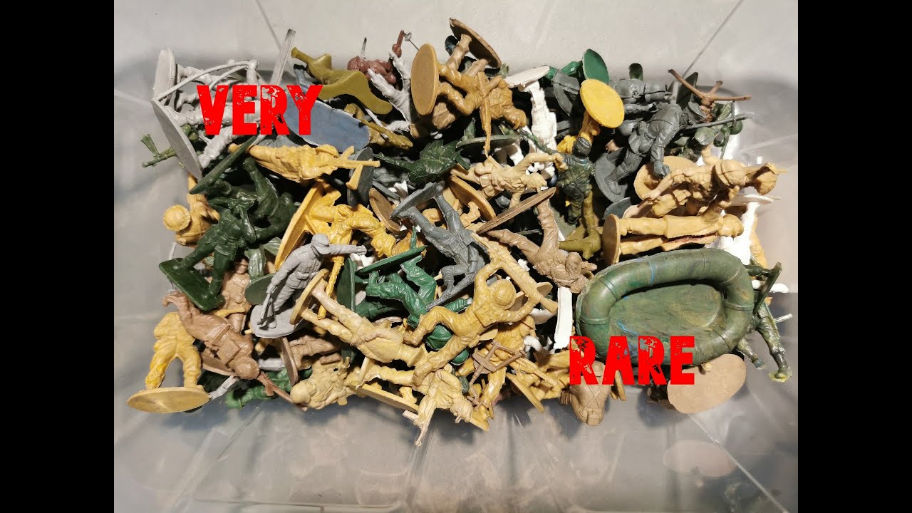 1 32 scale very rare toy soldiers part 2 | WW2 figures