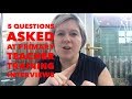 5 Questions asked at the PGDE Primary teacher interview | Teacher Tuesday #3