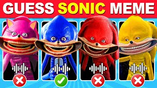 Guess Sonic Meme & Dance Challenge 9 ~ Sonic The Hedgehog 3 Movie Quiz | Shin Sonic, Shin Shadow... screenshot 5