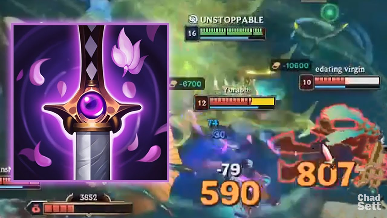 Fed Hecarim with Lethality Items..