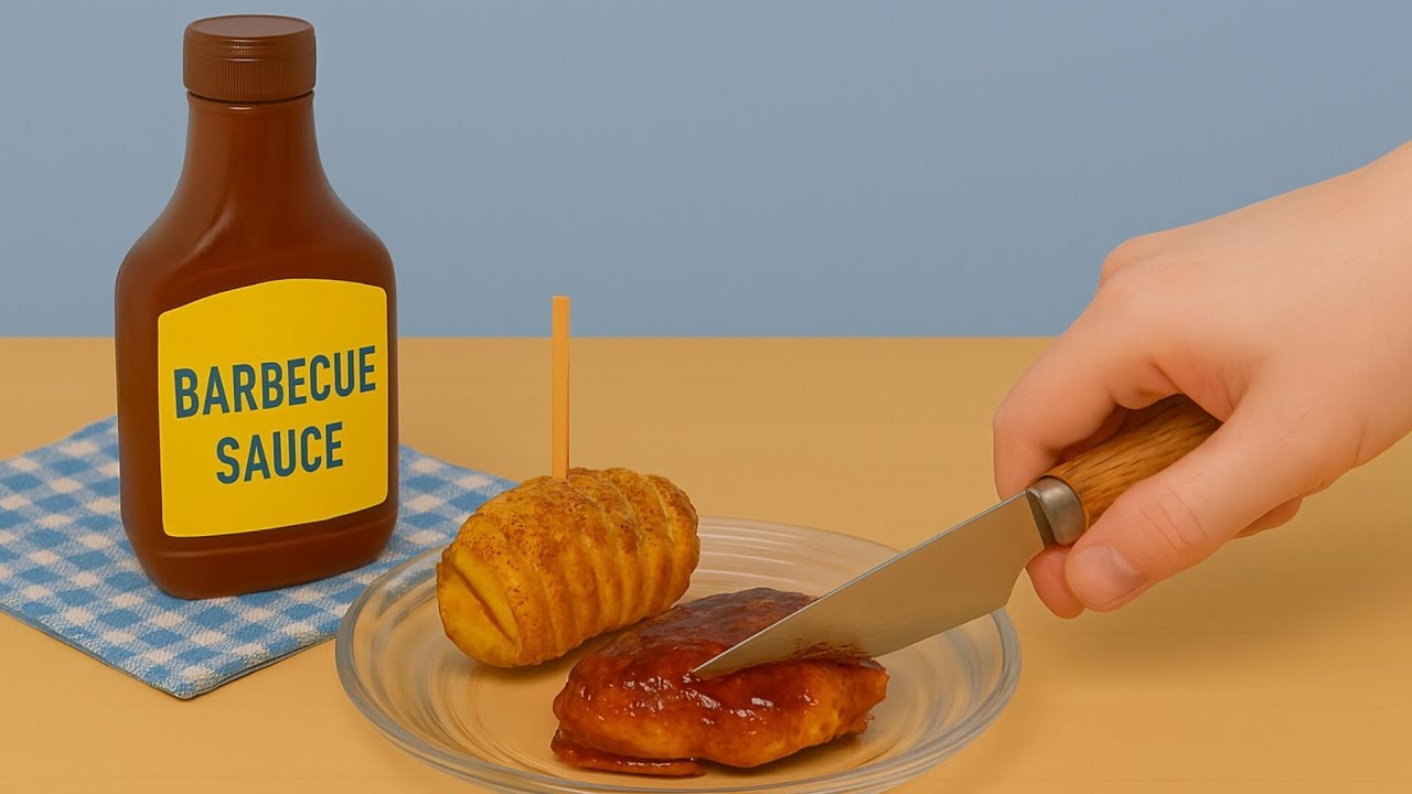 🍗 ASMR Miniature Cooking: Grilled Chicken & Spiral Potatoes Amidst a Kitchen Heist! 😲