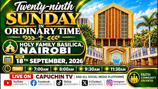 18-10-2026 | CAPUCHIN TV LIVE | Twenty-ninth Sunday in Ordinary Time