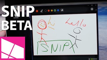 Microsoft Snip beta for Windows