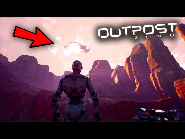 Outpost Zero - What Is THAT?! | NEW Survival / Sci-Fi Base Building Colony Creator! | Episode 1