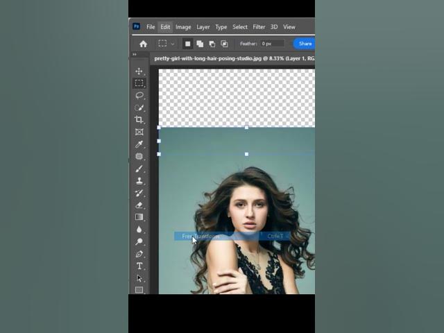 How to Extend Photo Background Easily Using Photoshop CC