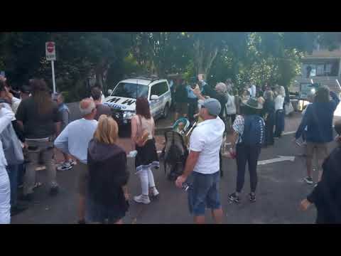 Anti lockdowns protest, Tweed Shire Council, NSW