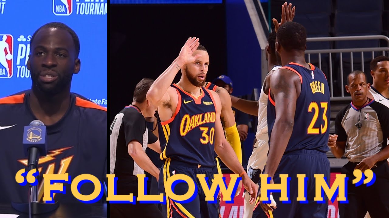 📺 Draymond on Stephen Curry’s leadership: “that was the most impressive thing I’ve ever seen…”