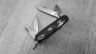 An excellent (first) Swiss Army Knife; Victorinox Recruit.