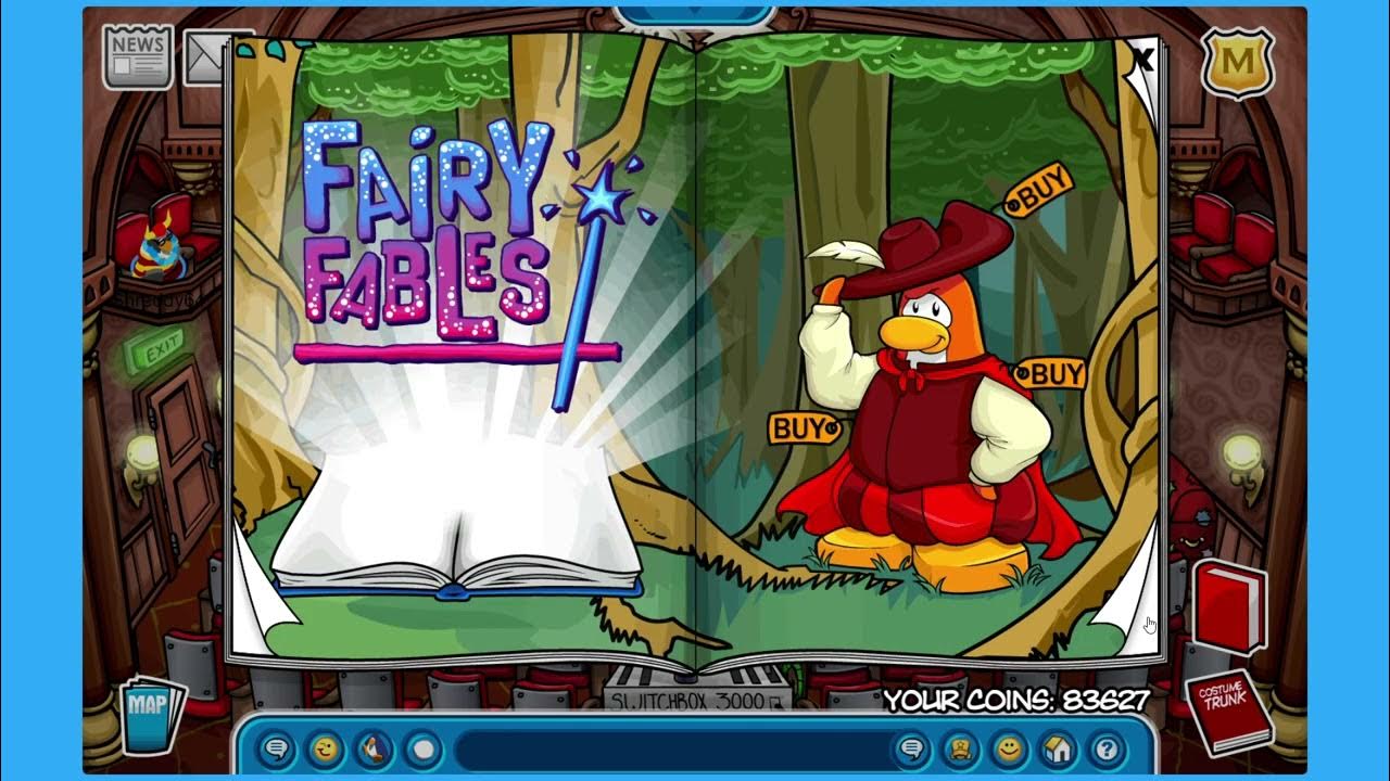 Club Penguin Journey Fairy Fables Stage Catalog Secrets YouTube