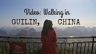 Walking in Guilin, China