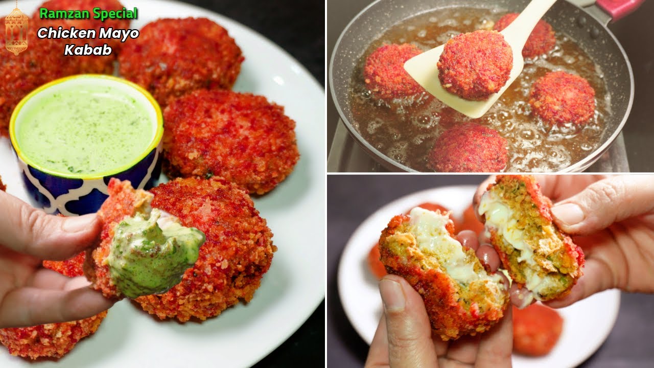 New Chicken Kabab Recipe | Perfect Ramzan Iftar Recipe |Chicken Mayonnaise Kabab |चिकन मायो कबाब