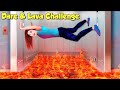 Extreme Floor is Lava Challenge with Family🔥 Fun *Dare* Challenge