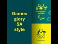 Games glory SA style
