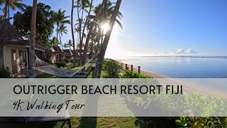 Outrigger Beach Resort Fiji (4K) Walk the resort