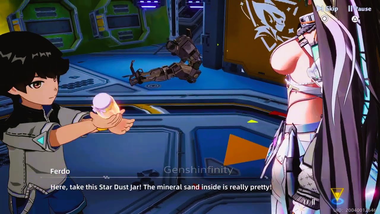 Even simple actions like this get animated in ToF! Aster Quest (Tower of Fantasy PS5)