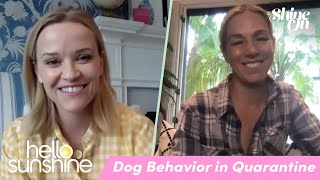 Reese Witherspoon chats about her dog's weird mood with dog expert Tamar Geller | Learn #withme