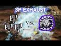 MH Wilds | 3P Exhaust Switch Axe vs. Tempered Arkveld