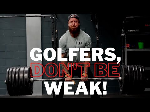Golfers Should be able to Lift this Much...