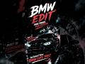 BMW Edit 🔥 | Pure Power Pure Emotion 🖤🏎️