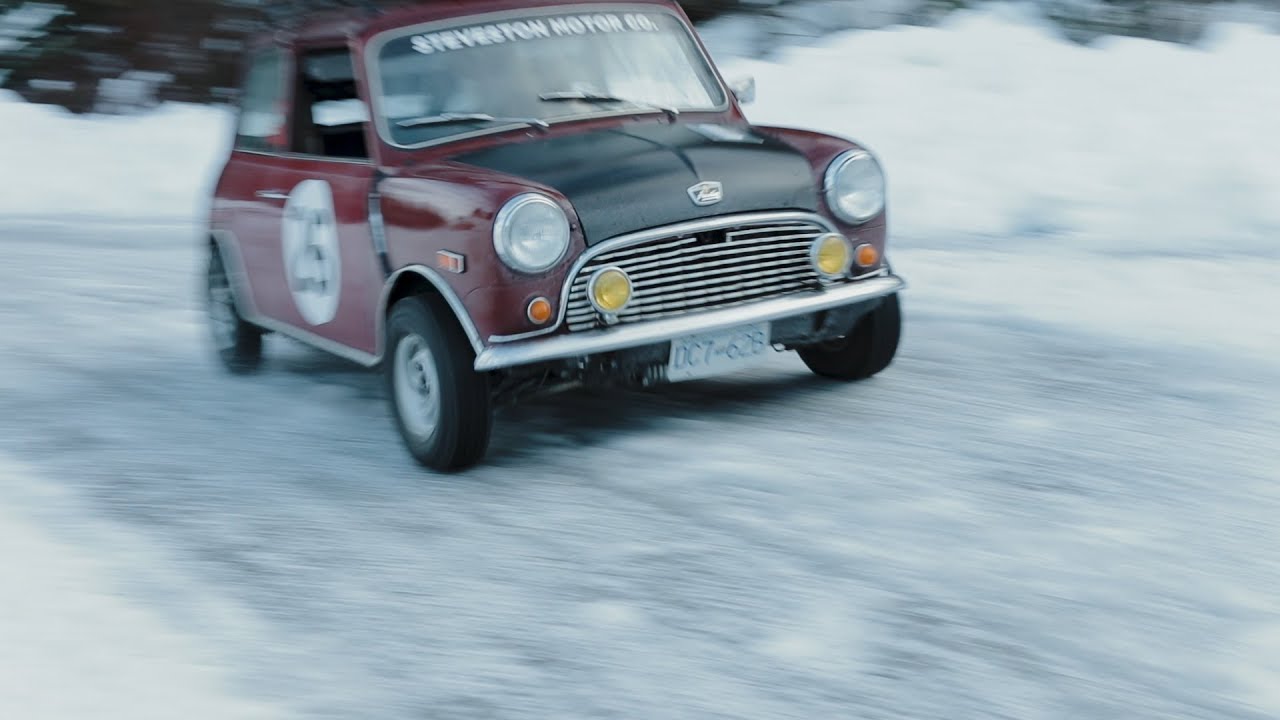 Phil's classic mini on studded tires (VLOG)