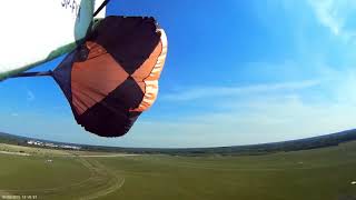 An 2 Rc Model Crash Over Parachute Drop