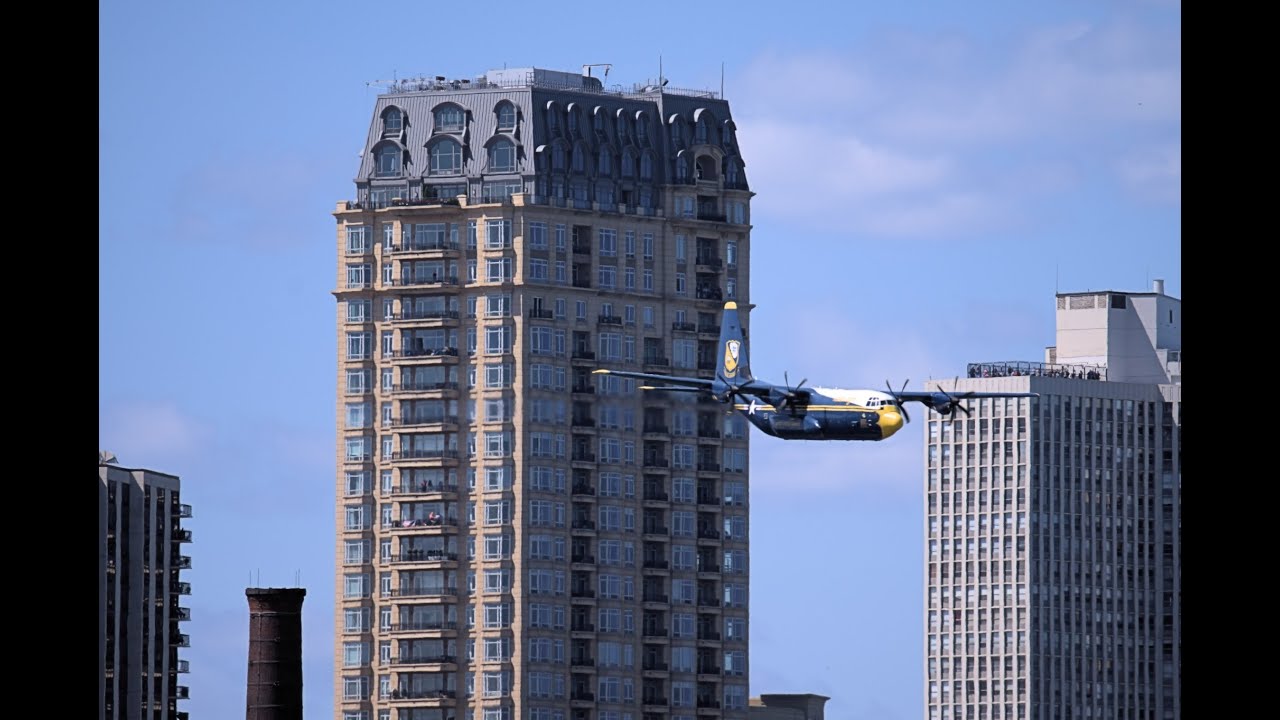 Chicago Air and Water Show Practice Day - YouTube
