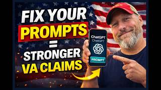 How to Use ChatGPT for VA Disability Claims (Step-by-Step Guide)  Master and System Prompt #vaclaims